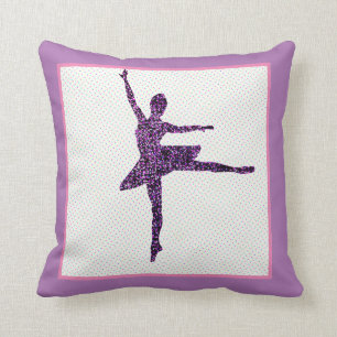 Dancer Faux Gnistra Tiny Dot Dekorativ kudde