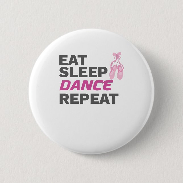Dancer for Dancing Teacher Eat Ssov Dance Repeat Knapp (Framsida)