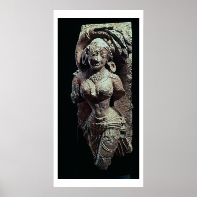 Dancer, från Sol Temple of Kanara, indian, 13t Poster (Framsidan)