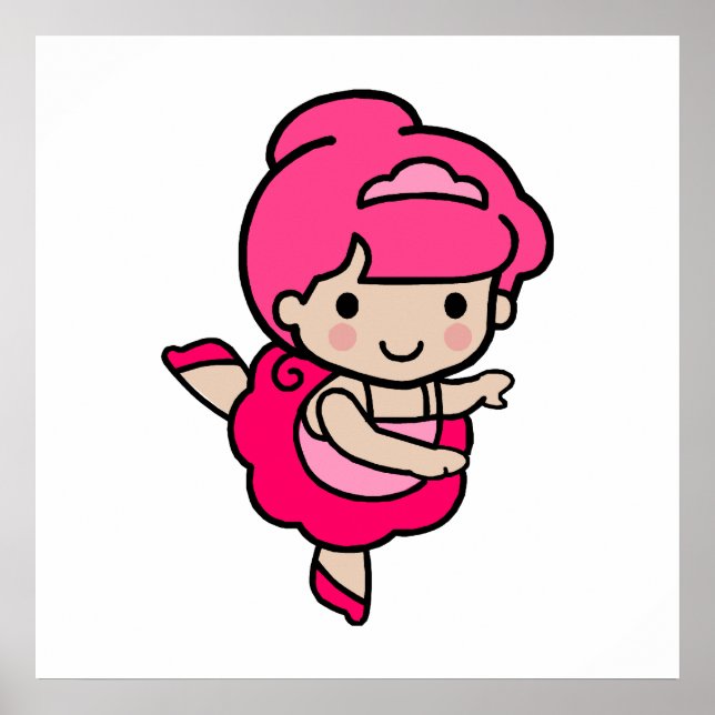 Dancer Girl Poster (Framsidan)