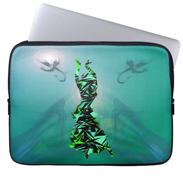 Dancer *Jinx* Laptop Sleeve (Framsidan)