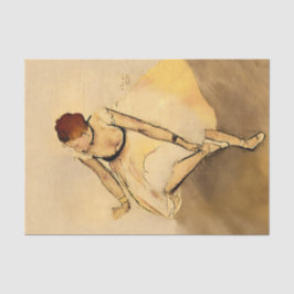 Dancer Justera hennes slipper, Degas Art