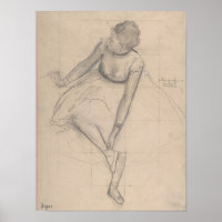 Dancer Justera hennes slipper