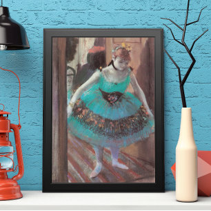 Dancer Lämnar hennes doseringsrum av Edgar Degas Poster