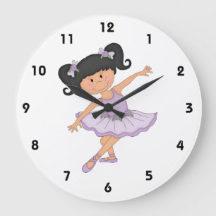 Dancer-Little Ballerina in Tutu Stor Klocka
