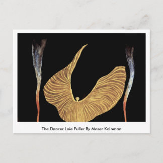Dancer Loie Fuller av Moser Koloman Vykort