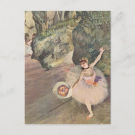 Dancer med Bouquet Vykort