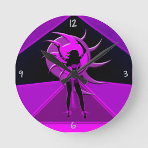 Dancer *Onca* Round Clock Rund Klocka