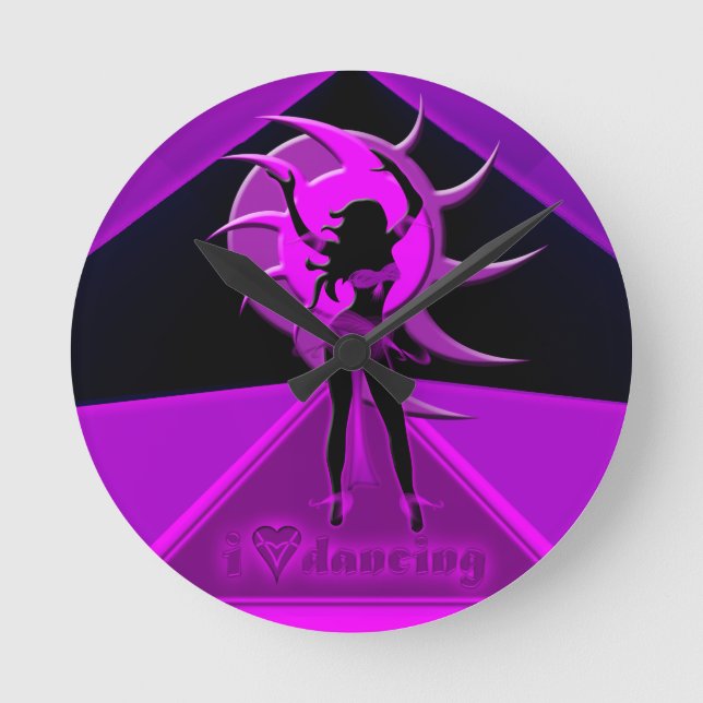 Dancer *Onca* Rund Klocka (Framsida)