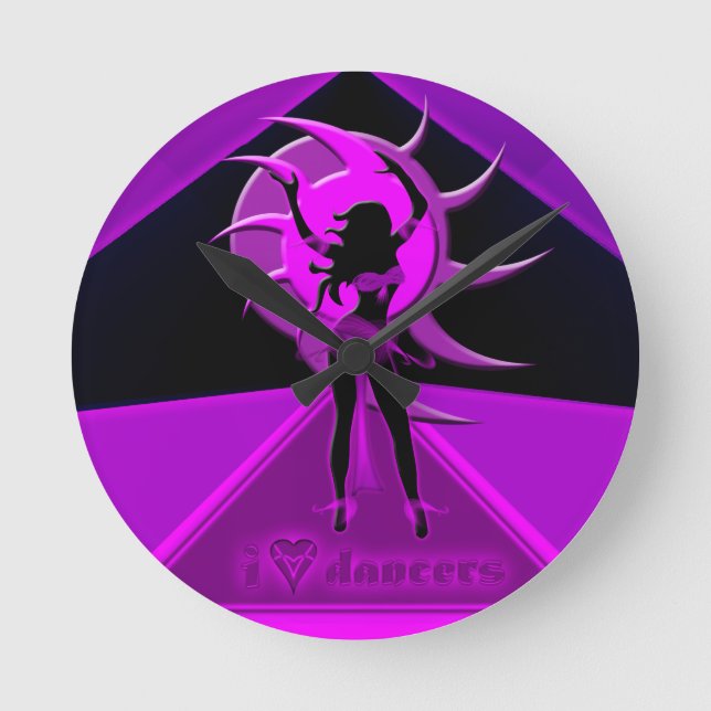 Dancer *Onca* Rund Klocka (Framsida)