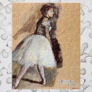 Dancer Permanent by Edgar Degas, Vintage Ballet Ar Pussel