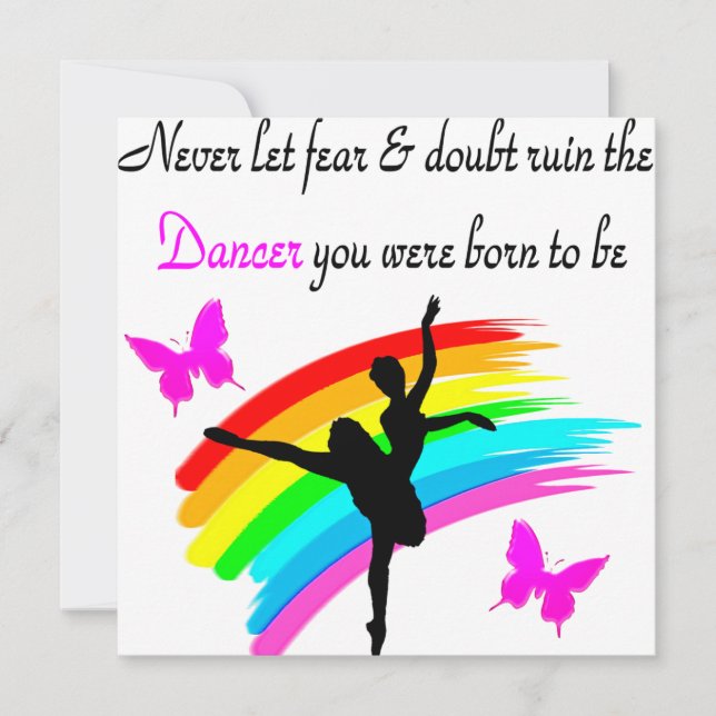 DANCER QUOTE (Framsida)