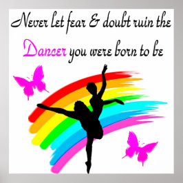 DANCER QUOTE POSTER