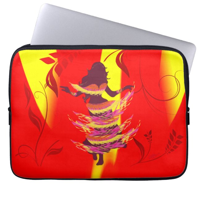 Dancer *Rayjii* Laptop Fodral (Framsidan)