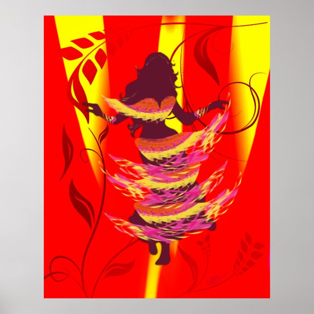 Dancer *Rayjii* Poster (Framsidan)