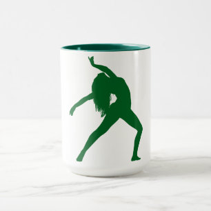 Dancer Silhouette Coffee Mugg