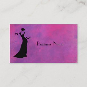 Dancer Silhouette Visitkort