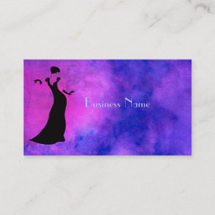 Dancer Silhouette Visitkort
