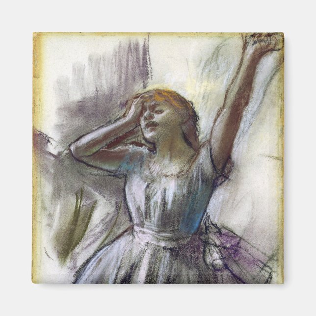 Dancer Stretching by Degas Magnet (Framsidan)