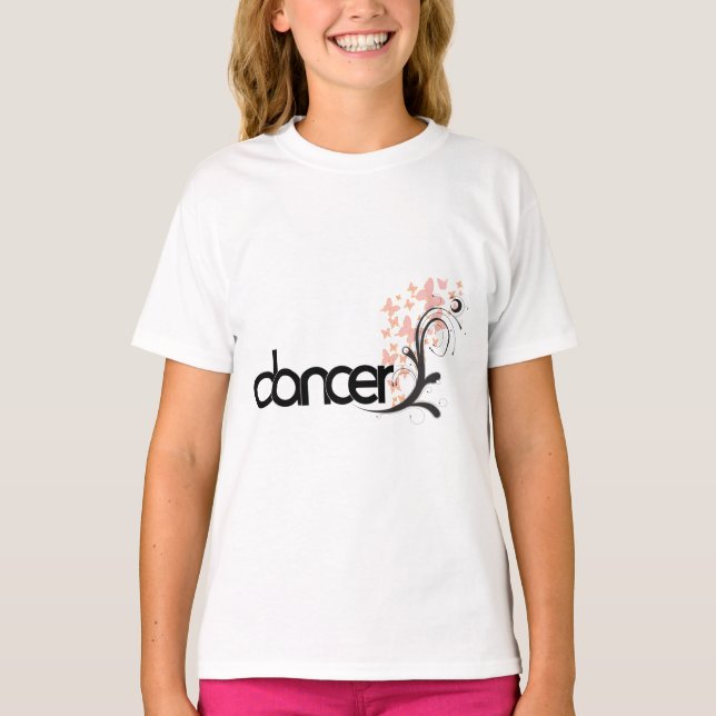 Dancer Swirl Tee Shirt (Framsida)