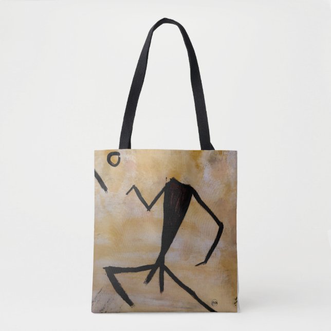 Dancer Tote Bag Tygkasse (Framsida)