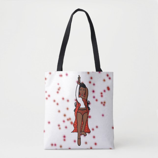 Dancer Tote Red Spark 2 Tygkasse (Framsida)