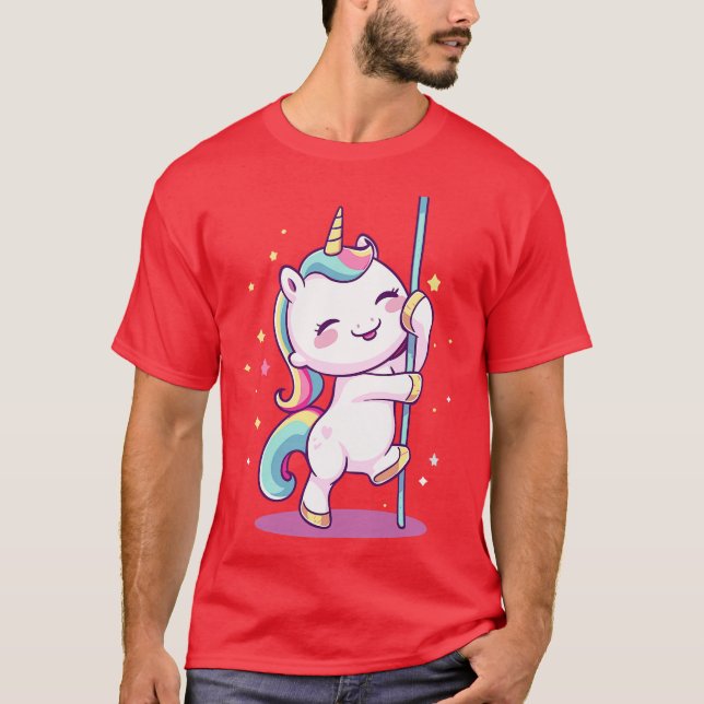 Dancer Unicorn T Shirt (Framsida)