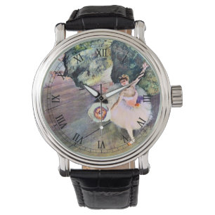 Dancer with a Bouquet of Flowers by Edgar Degas Armbandsur