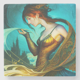 Dancer with Feathers Stenunderlägg