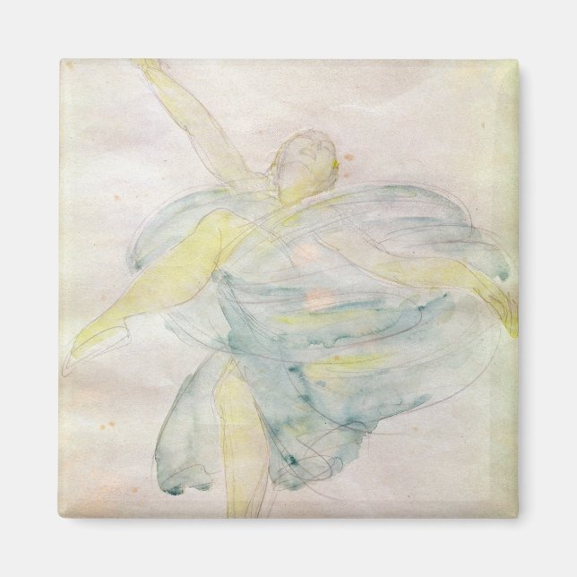 Dancer with Veils Magnet (Framsidan)