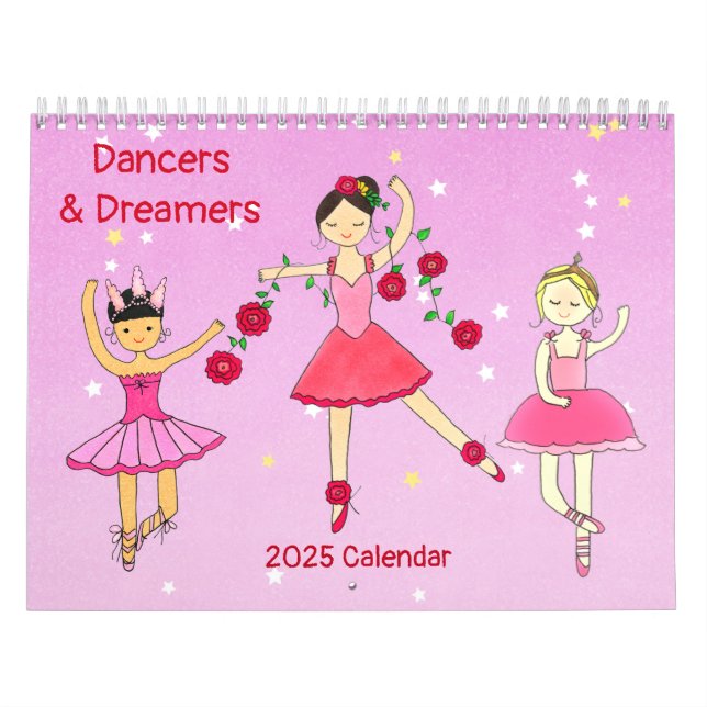 Dancers & Dreamers 2025 Calendar Kalender (Omslag)