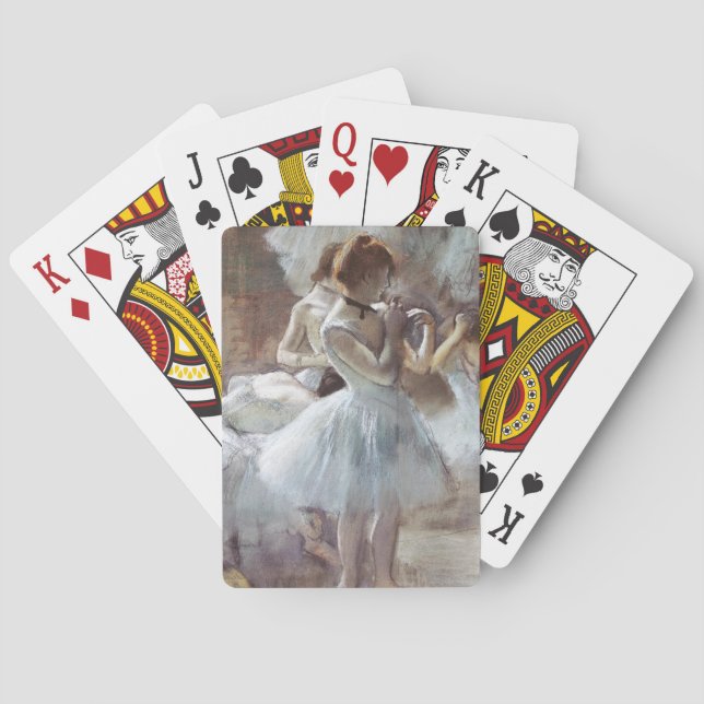 Dancers Edgar Degas Casinokort (Baksidan)