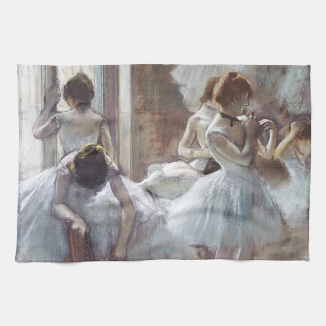 Dancers Edgar Degas Kökshandduk (Horisontell)