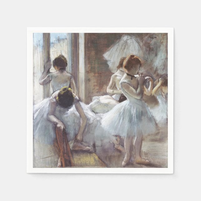 Dancers Edgar Degas Pappersservett (Framsidan)