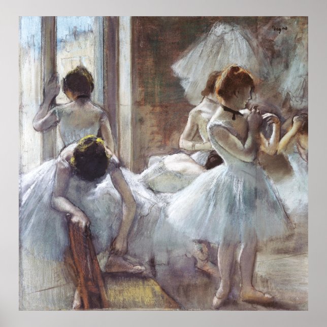 Dancers Edgar Degas Poster (Framsidan)