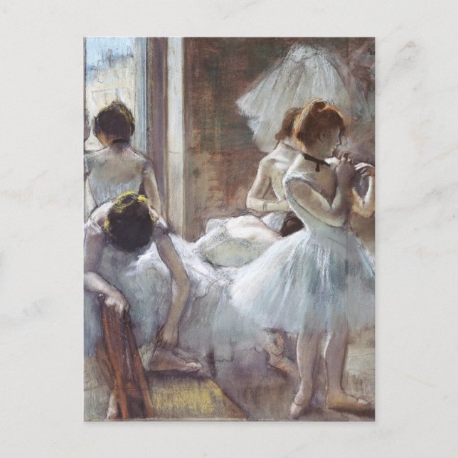 Dancers Edgar Degas Vykort (Framsida)