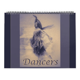 Dancers Reimagined Tolv Månaders Väggkalender Kalender