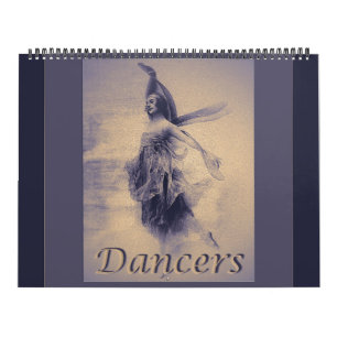 Dancers Reimagined Tolv Månaders Väggkalender Kalender