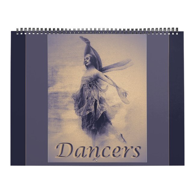 Dancers Reimagined Tolv Månaders Väggkalender Kalender (Omslag)