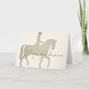 DANCES PARTNERS Greeting Card Tack Kort