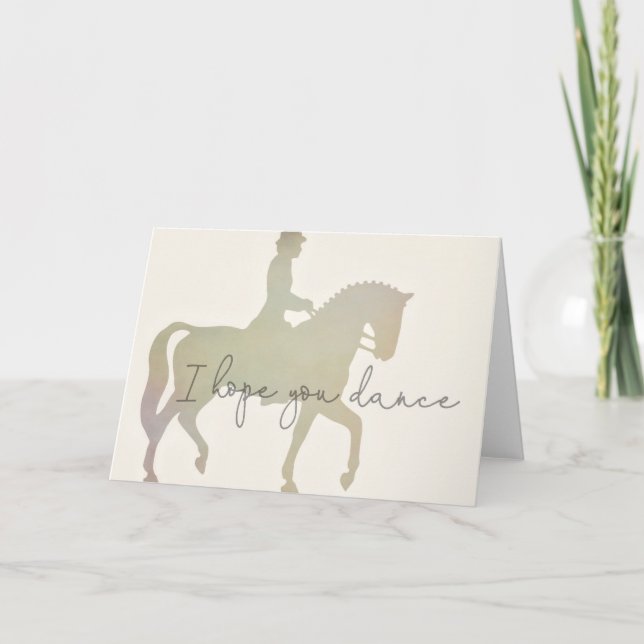 DANCES PARTNERS Greeting Card Tack Kort (Framsida)