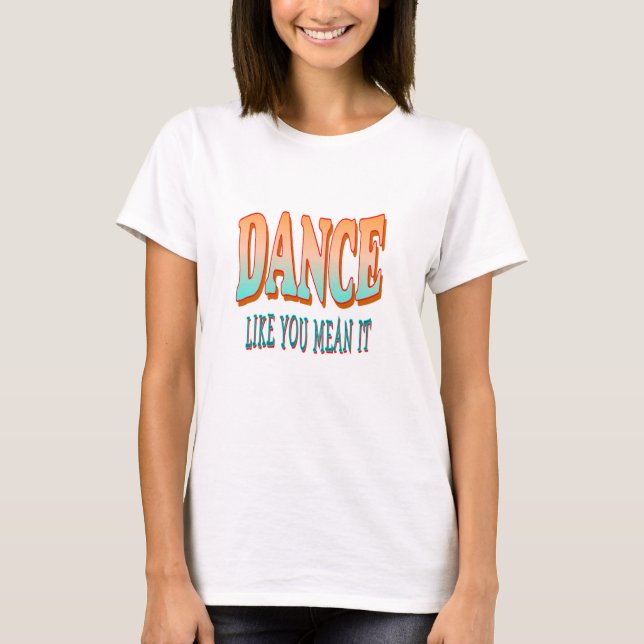 DANCEWEAR DANCE SOM DU ELAK IT DANCE TOPP TRÖJA (Framsida)