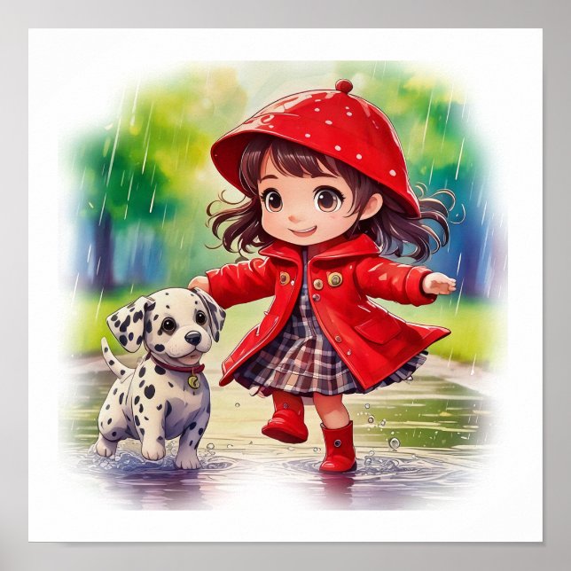 Dancin i Rain Poster (Framsidan)