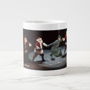 Dancin'Chassid & Santas Giant Coffee Mugg Jumbo Mugg