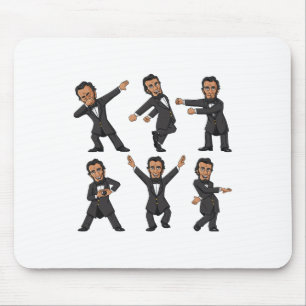 Dancing Abraham Lincoln 4:e juli Boys Girls Kid Musmatta