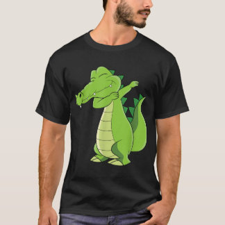 Dancing Alligator Funny Dabbing Alligator T Shirt