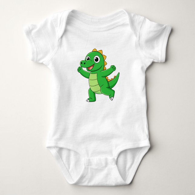 Dancing Alligator T Shirt (Framsida)