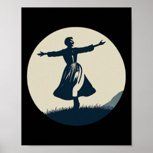 Dancing Alpine Maria Ljud of Music Family Musical Poster