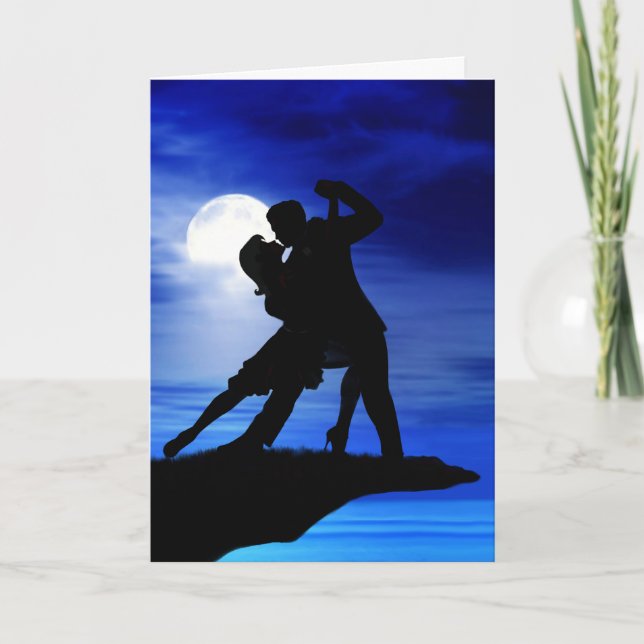 DANCING AV MOONLITEN KORT (Framsida)