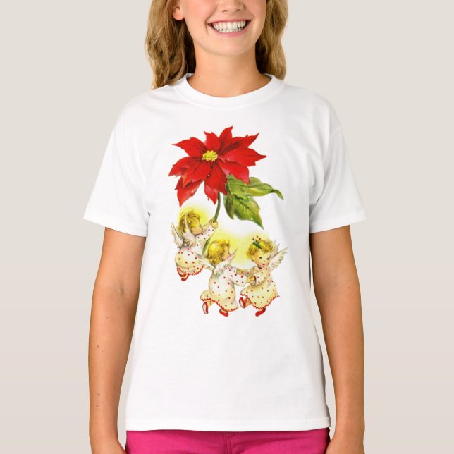 Dancing Baby Änglar T Shirt (Framsida)